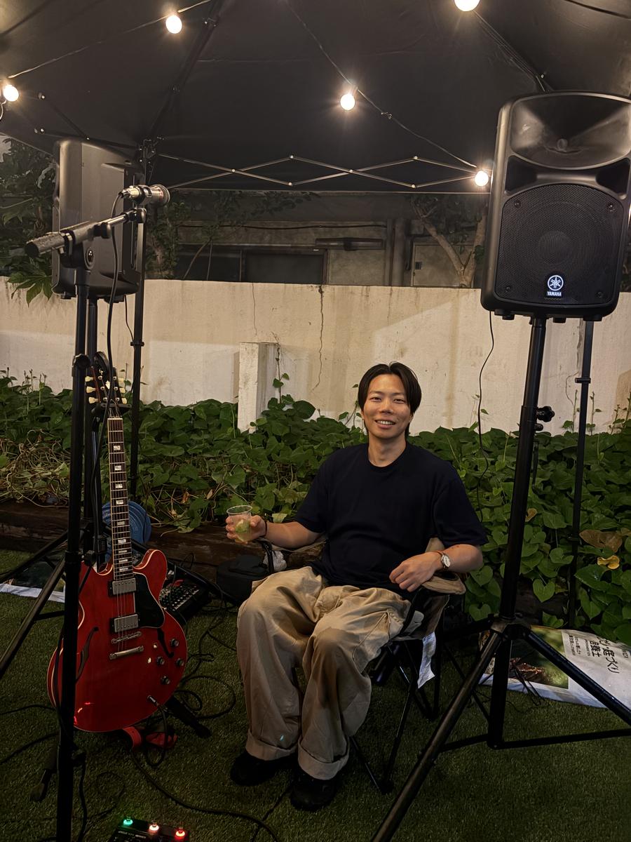夕涼みナイトファーム @Green Park TOGOSHI 演奏エリア