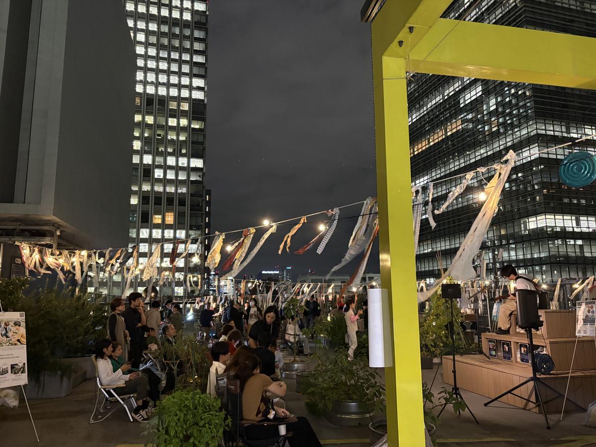 NIGHT FARM 2026 @The Edible Park OTEMACHI 演奏の様子