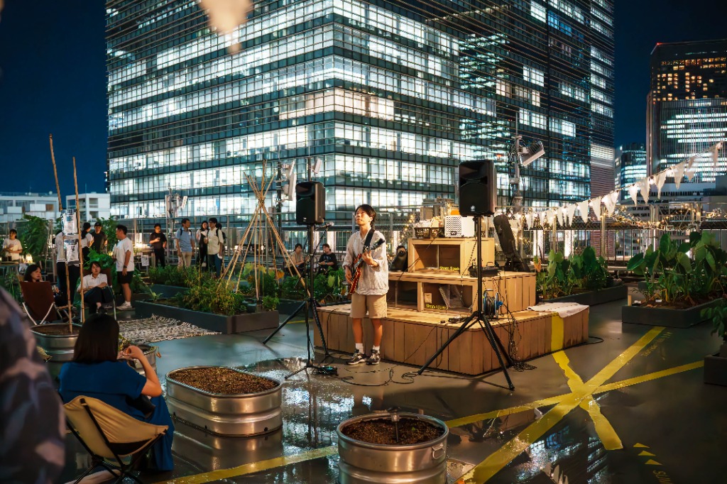 NIGHT FIRM 2025 大手町ビル屋上 1